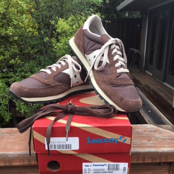 saucony jazz low pro brown